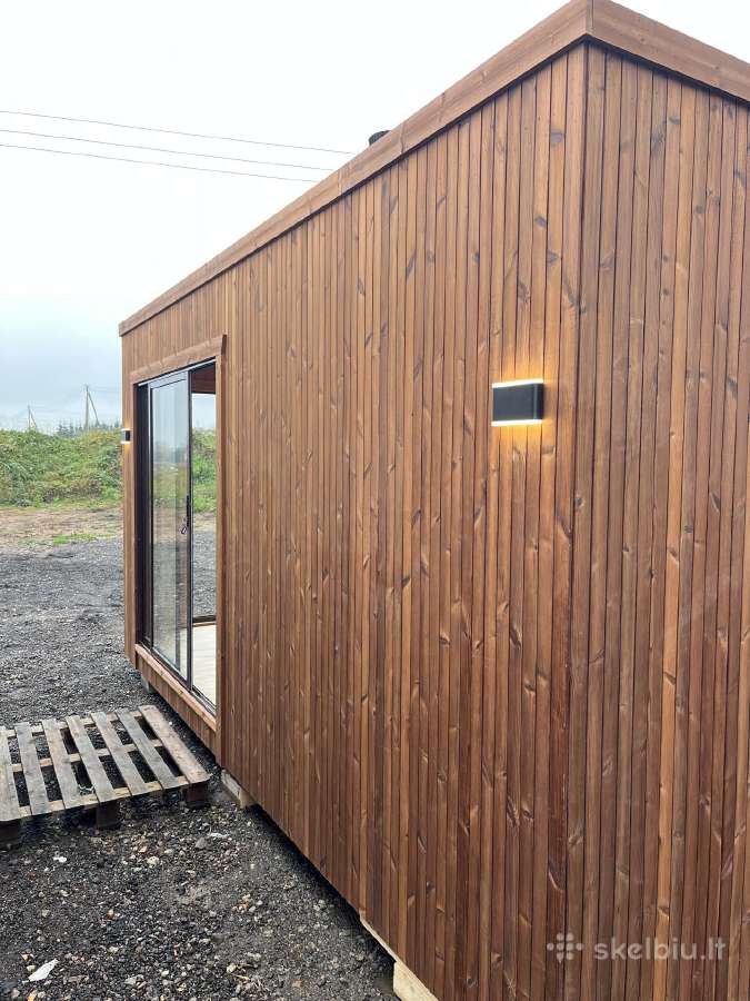 Akcija! Pirtis sauna 5x2.5 su termo mediena - nuotraukos Nr. 11