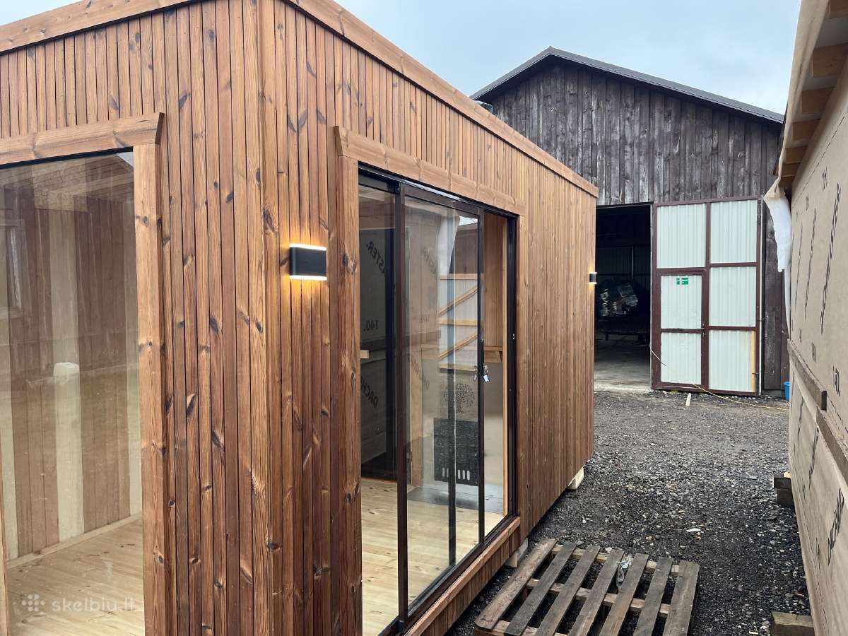 Akcija! Pirtis sauna 5x2.5 su termo mediena - nuotraukos Nr. 12