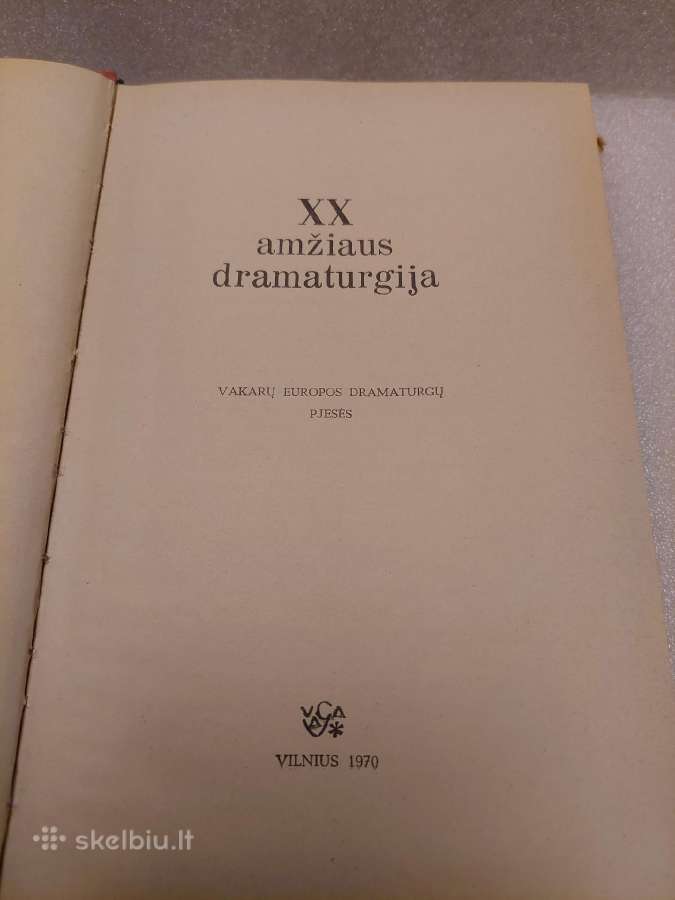 XX amžiaus dramaturgija - nuotraukos Nr. 2