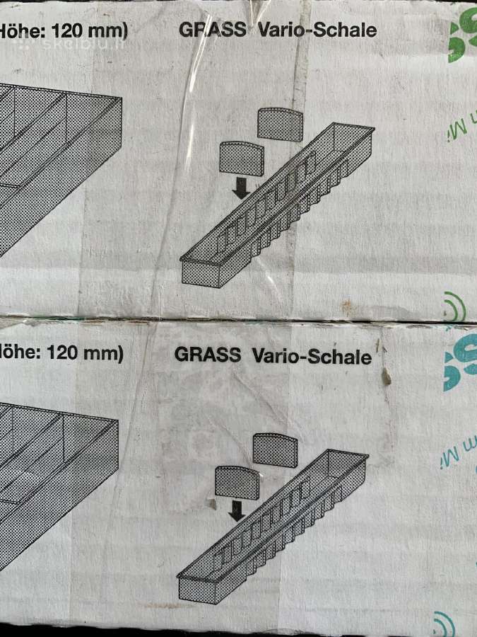 Grass Nova Pro Vario stalčiaus modulis - nuotraukos Nr. 3