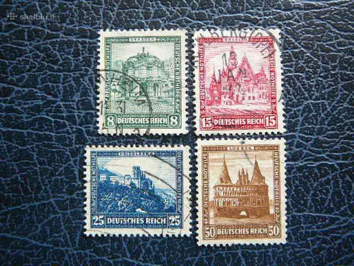 Architektura Vokietija 1931 vkt459/2a