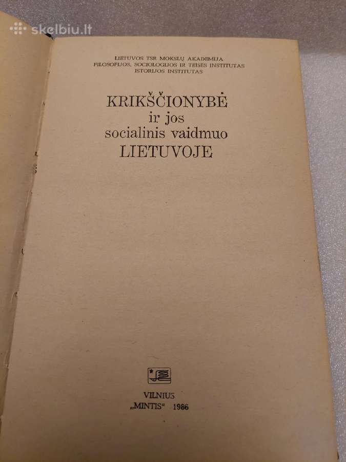 Krikščionybė ir jos socialinis vaidmuo Lietuvoje - nuotraukos Nr. 2