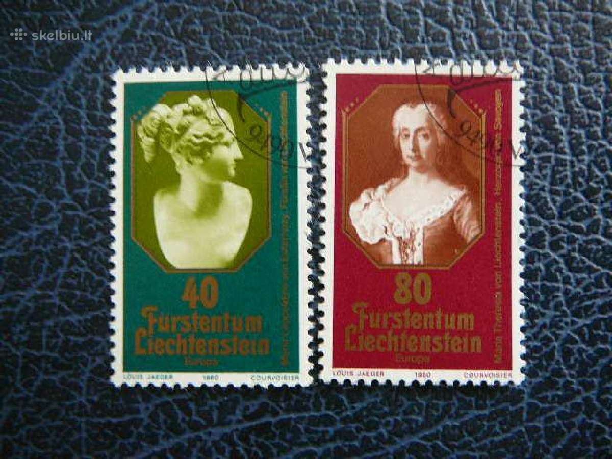 Europa Princeses Lichtensteinas 1980 lc741
