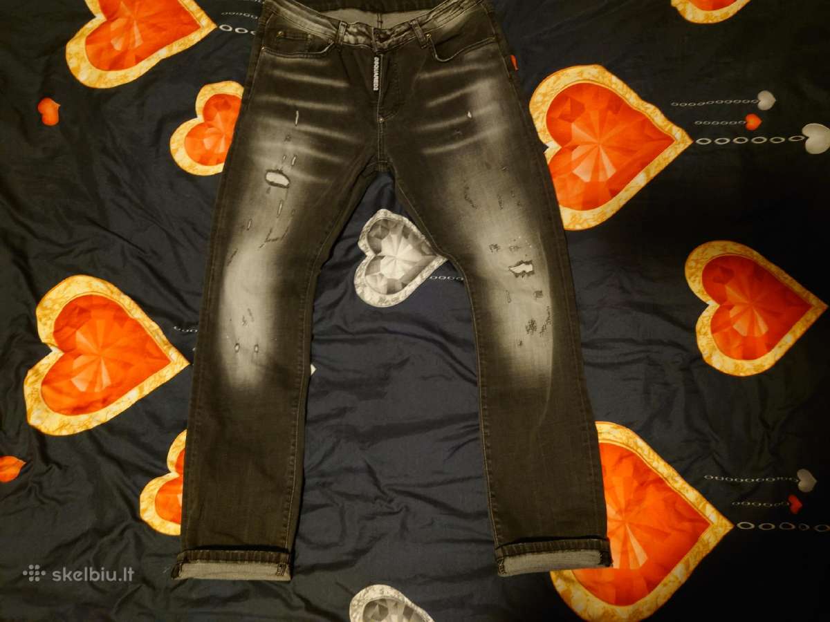 Vyriški originalus džinsai Dsquared2. M-l. - nuotraukos Nr. 2
