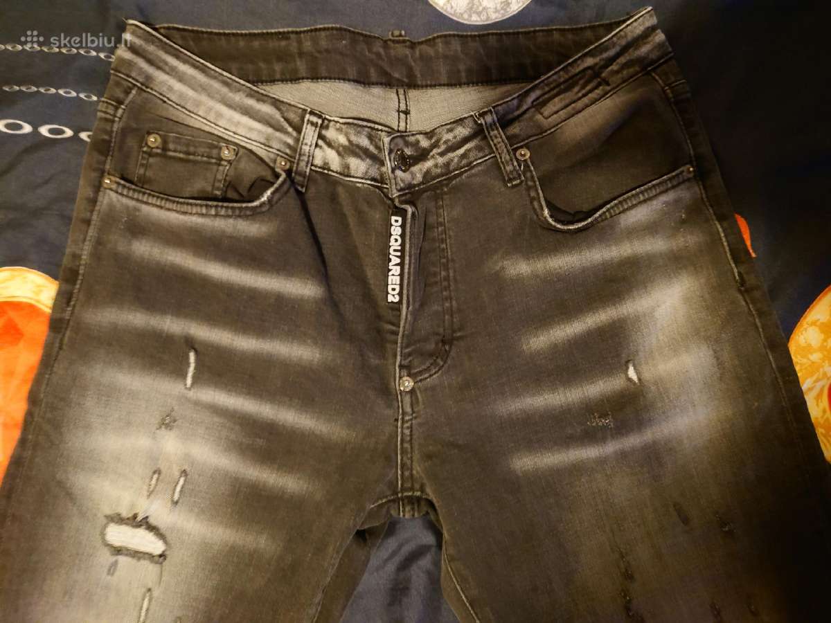 Vyriški originalus džinsai Dsquared2. M-l.
