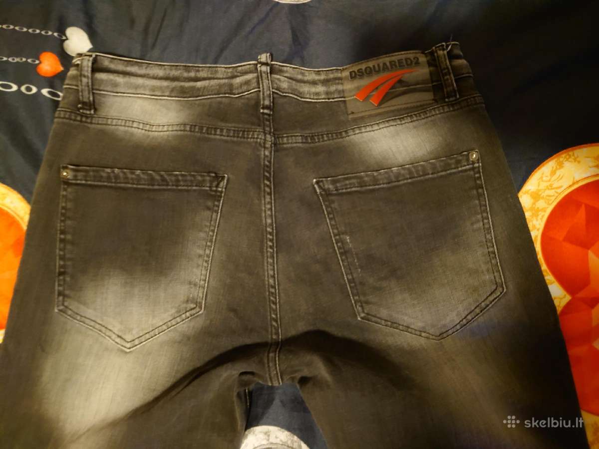 Vyriški originalus džinsai Dsquared2. M-l. - nuotraukos Nr. 3