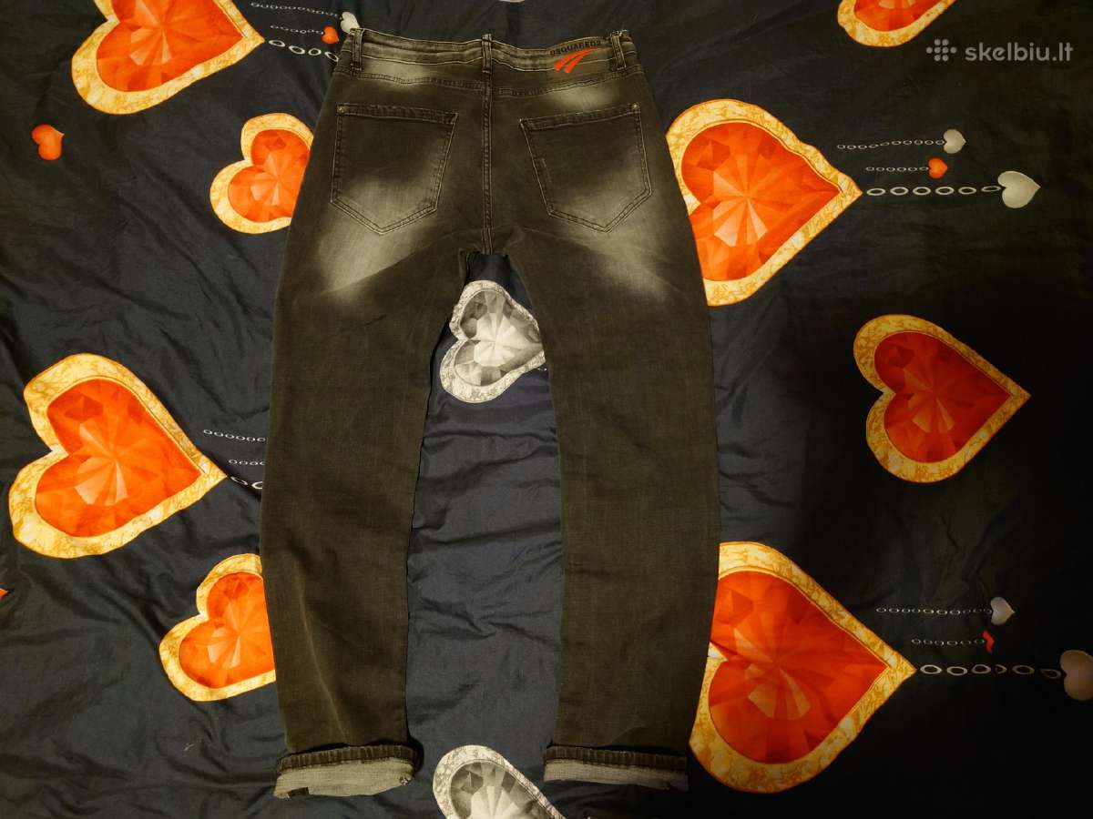 Vyriški originalus džinsai Dsquared2. M-l. - nuotraukos Nr. 4