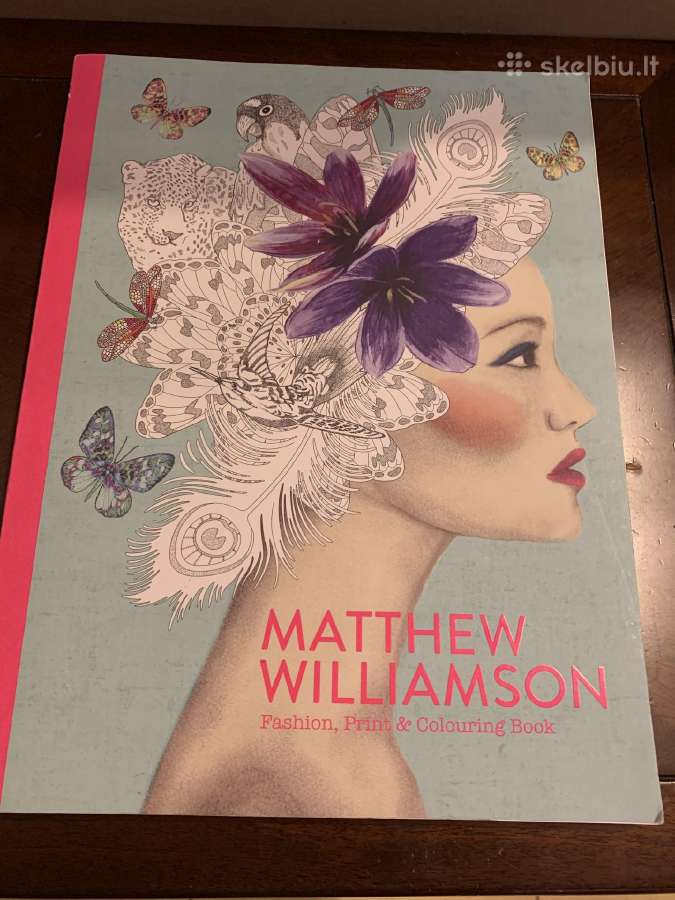 Matthew Williamson spalvinimo knyga