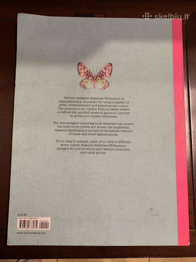 Matthew Williamson spalvinimo knyga - nuotraukos Nr. 2