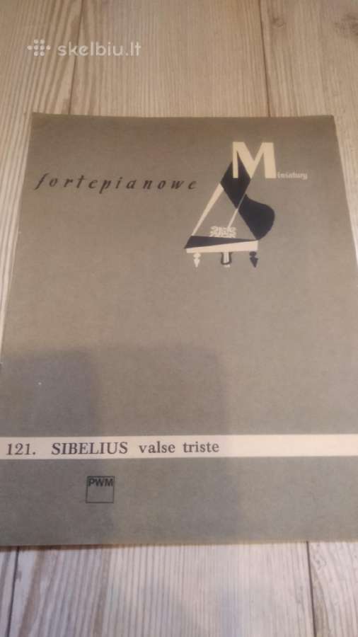 J. Sibelius natos fortepijonui