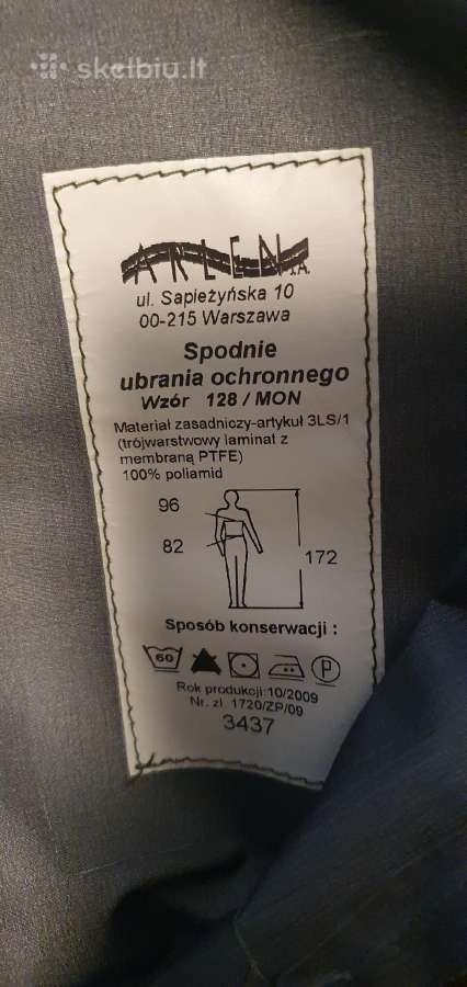 Gore tex kelnės - nuotraukos Nr. 4