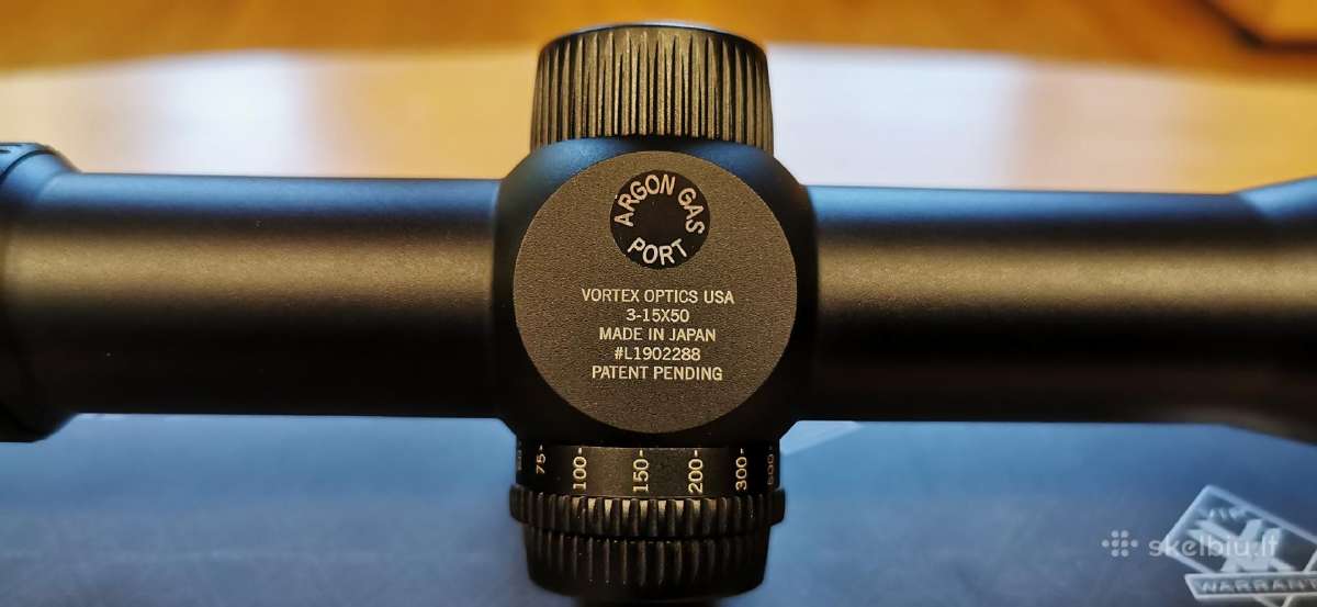 Vortex Razor HD Lht 3-15x50 G4i Bdc Mrad - nuotraukos Nr. 3