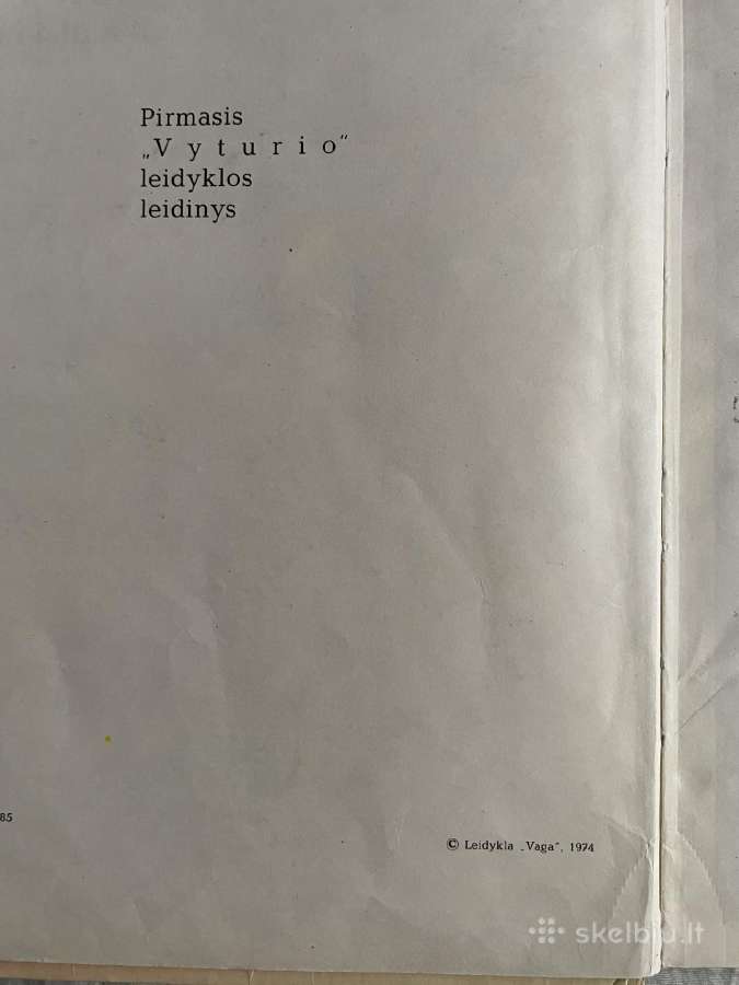 1974 isleista Kosto Kubilinsko originali knyga - nuotraukos Nr. 4