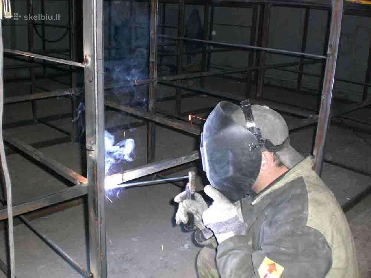 Услуги слесаря, сварщика . šaltkalvio, suvirintojo - Skelbiu.lt