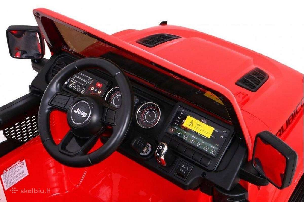 Licenzijuotas Jeep Wrangler Rubicon 4wd - nuotraukos Nr. 5