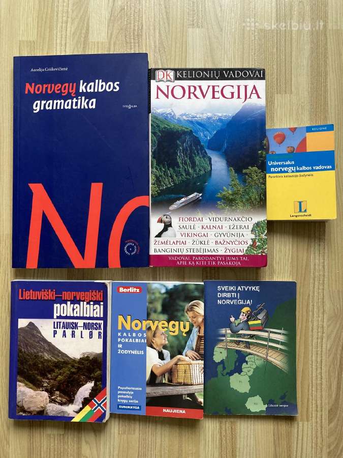 Lietuviu-norvegu kalbu knygos ircd diskas
