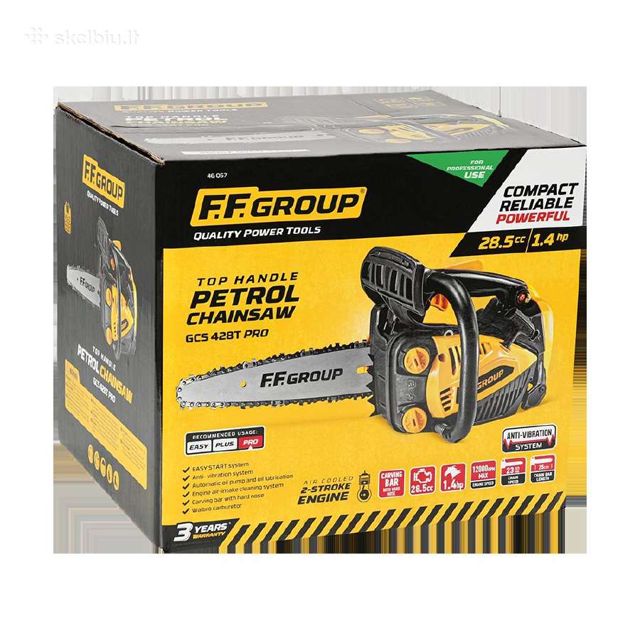 Benzininis pjūklas Ff Group Gcs 428t Pro - nuotraukos Nr. 2