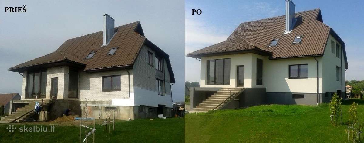 Namų šiltinimas, fasado apdaila, Renovacija - nuotraukos Nr. 7