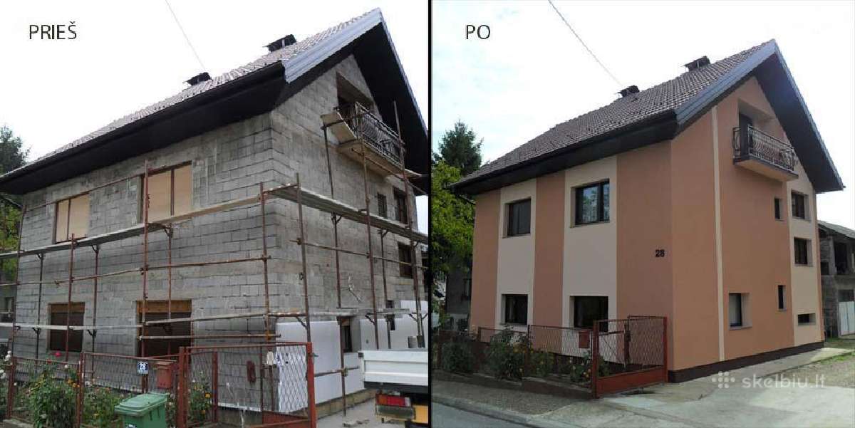 Namų šiltinimas, fasado apdaila, Renovacija - nuotraukos Nr. 8