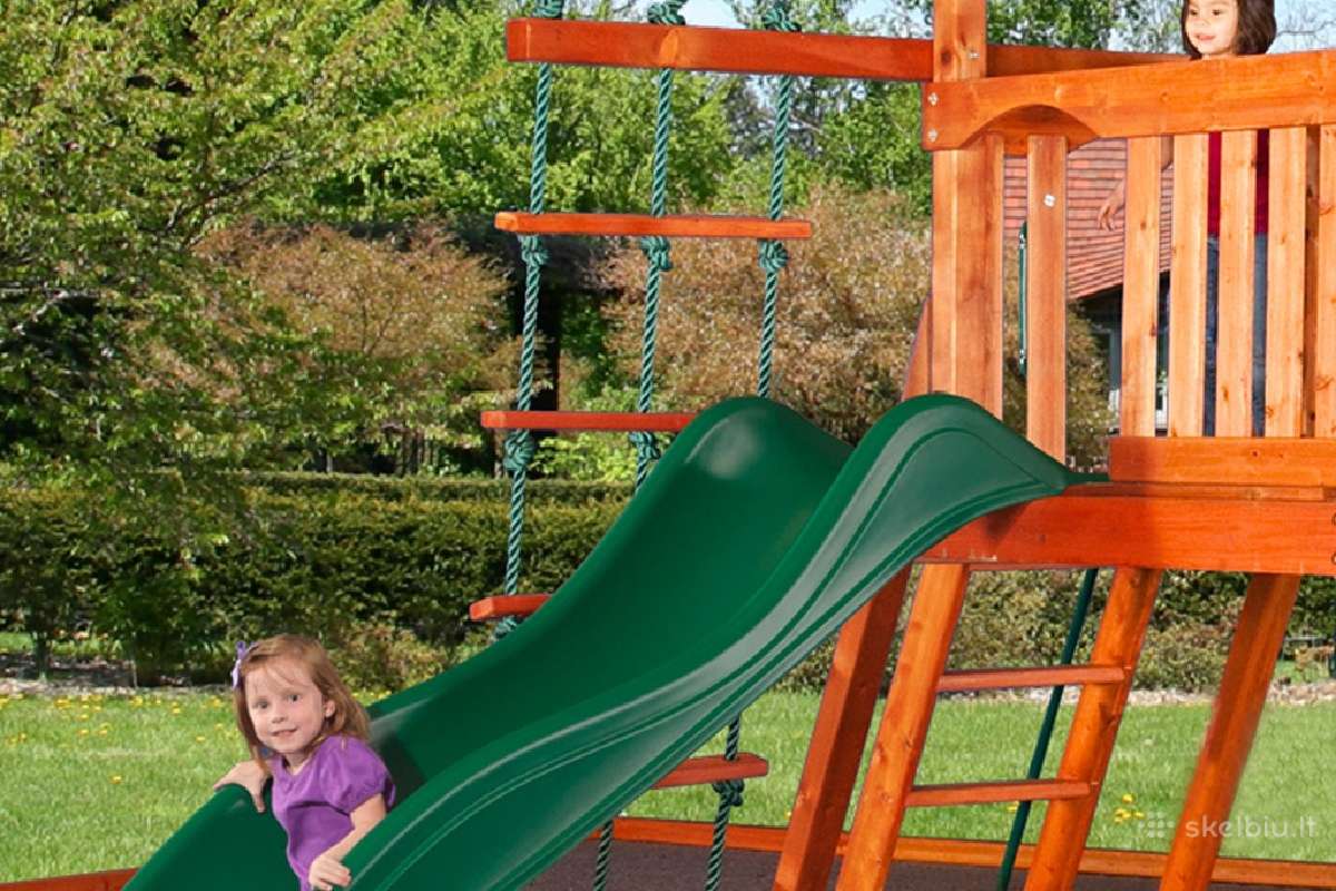 Vaikų žaidimo aikštelės laukui Woodlit kedras - nuotraukos Nr. 10