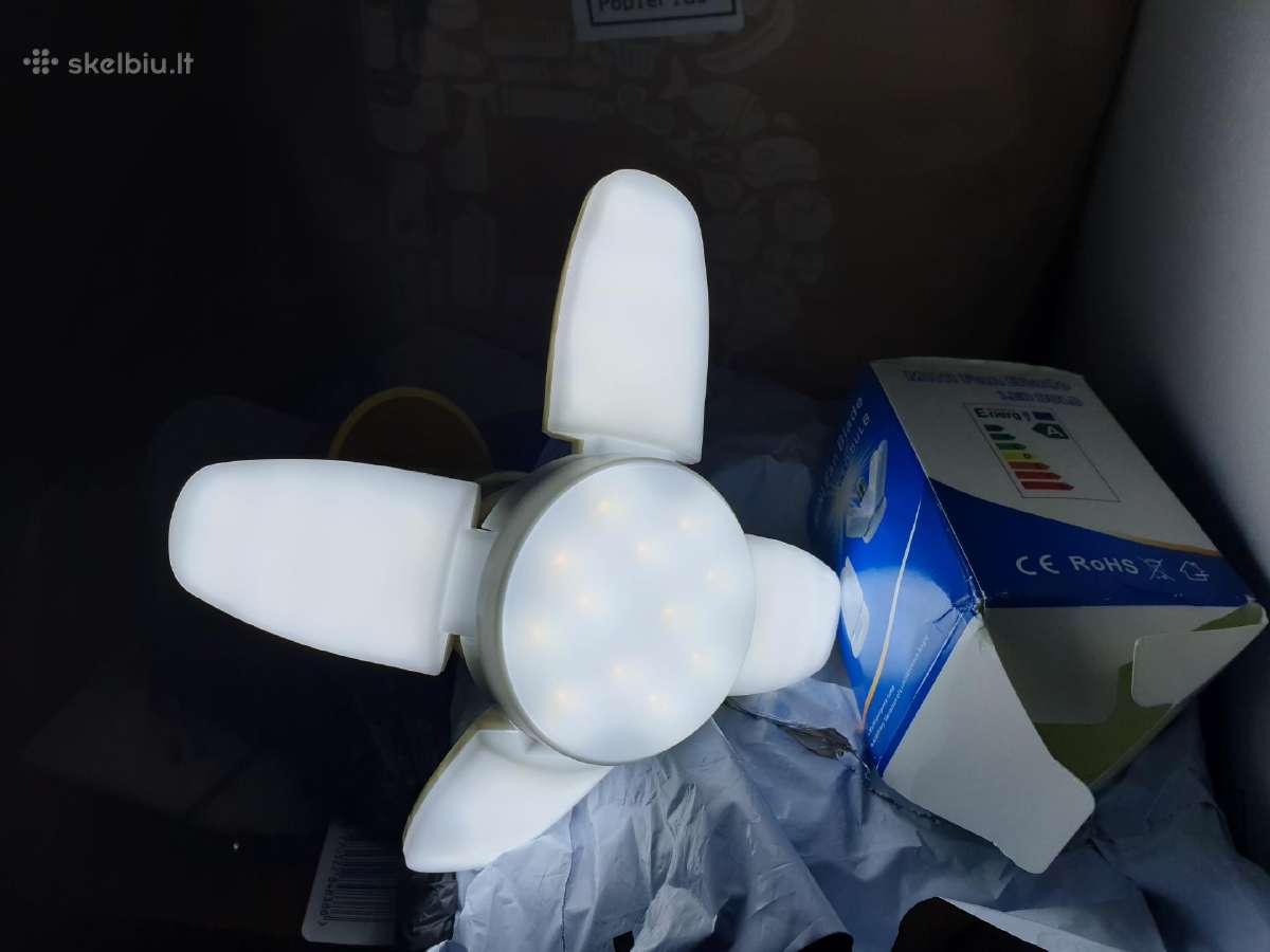 LED išlankstoma lempa - šviestuvas. - nuotraukos Nr. 6