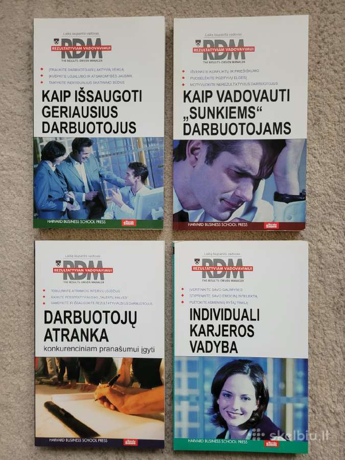 Naujos karjeros vadybos knygos