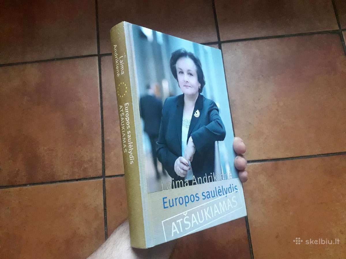 Laimos Andrikienės knyga su autografu 2019 m.