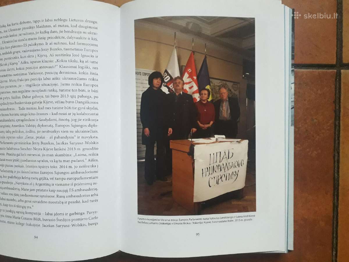 Laimos Andrikienės knyga su autografu 2019 m. - nuotraukos Nr. 7