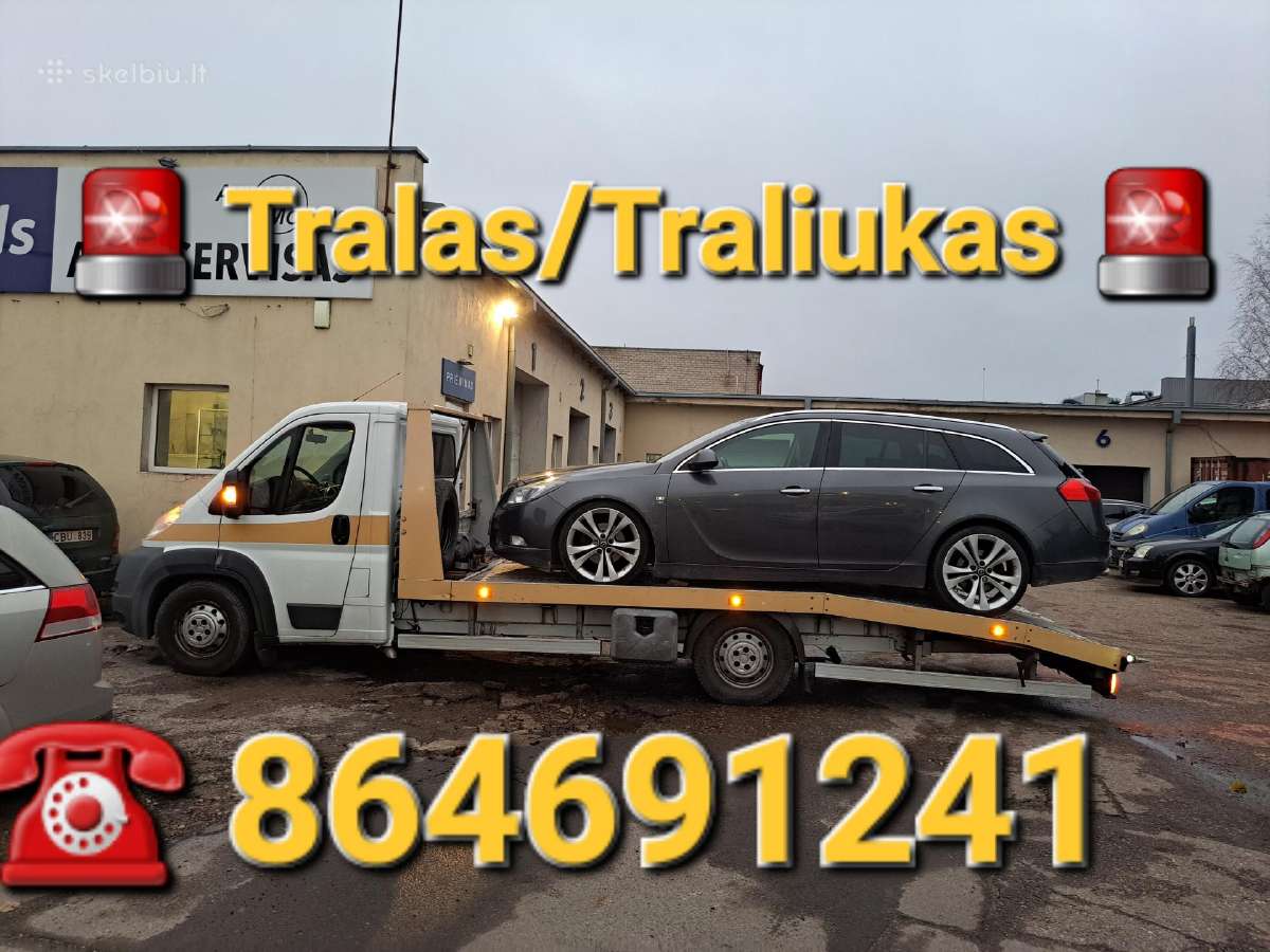 Tralas/ Traliukas Kaunas, Technine Pagalba / 24/7 - Skelbiu.lt