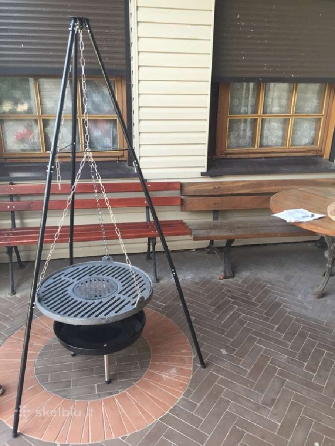 Špyžiniai (ketaus) indai, keptuvės, puodai griliai - nuotraukos Nr. 2