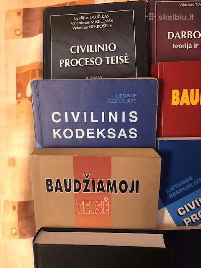 Teisinės knygos 14 vnt - nuotraukos Nr. 3