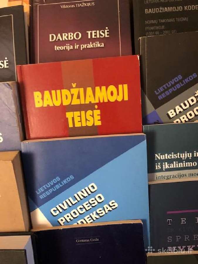 Teisinės knygos 14 vnt - nuotraukos Nr. 4