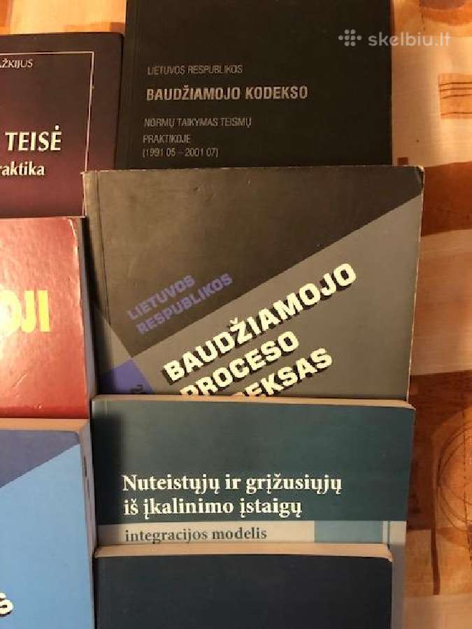 Teisinės knygos 14 vnt - nuotraukos Nr. 5