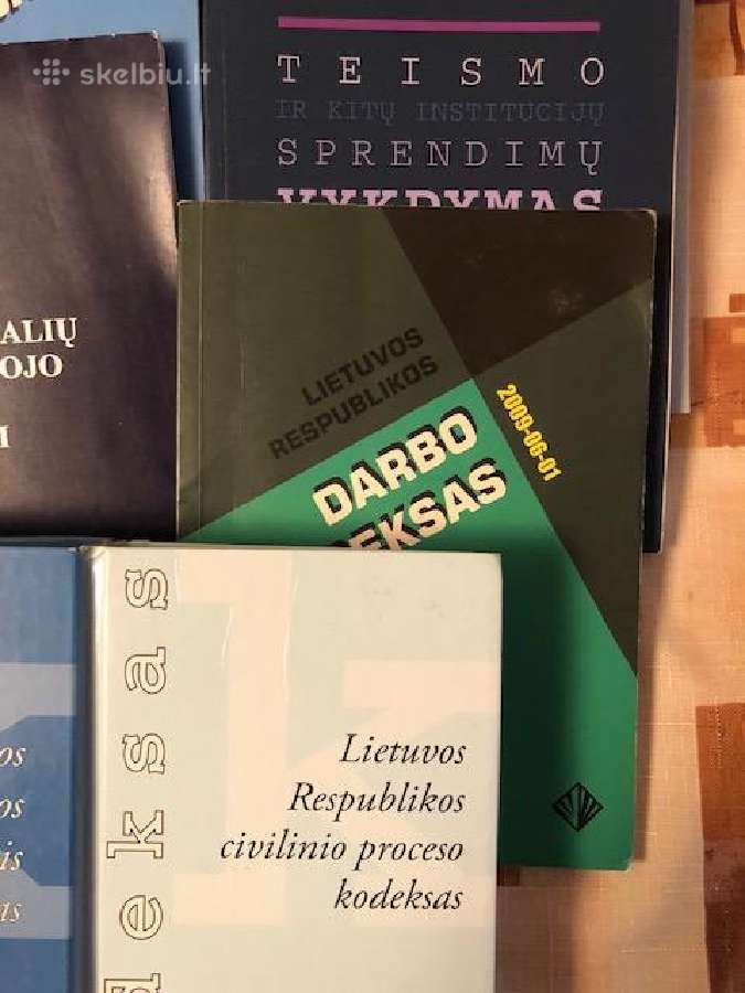 Teisinės knygos 14 vnt - nuotraukos Nr. 6