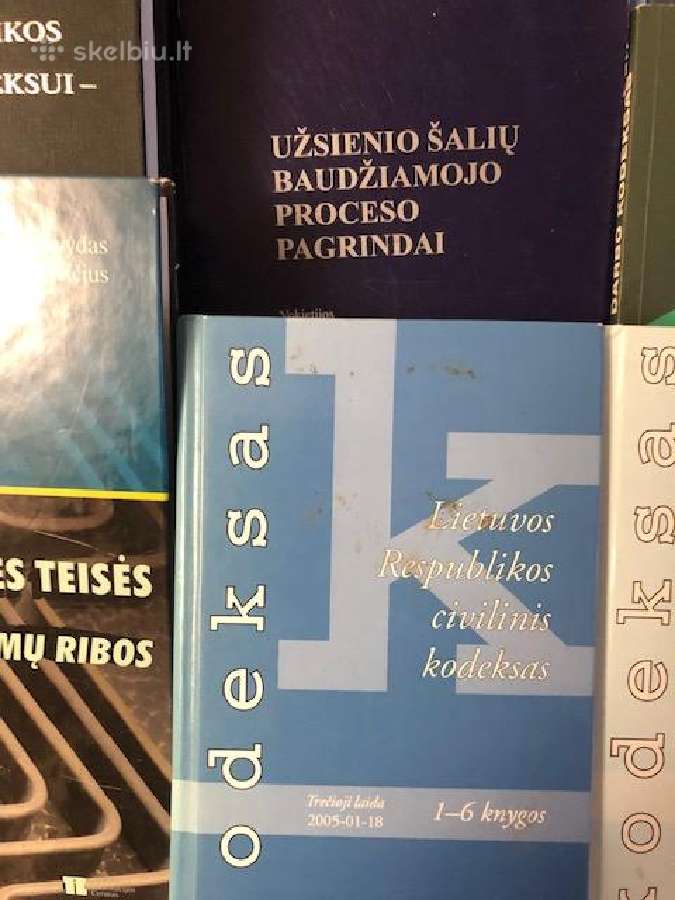 Teisinės knygos 14 vnt - nuotraukos Nr. 7