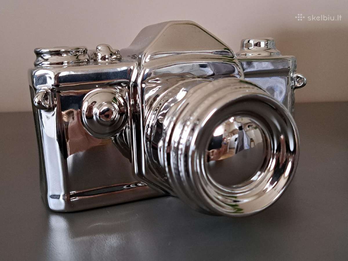 Vintažinis dekoratyvinis keraminis fotoaparatas - nuotraukos Nr. 2