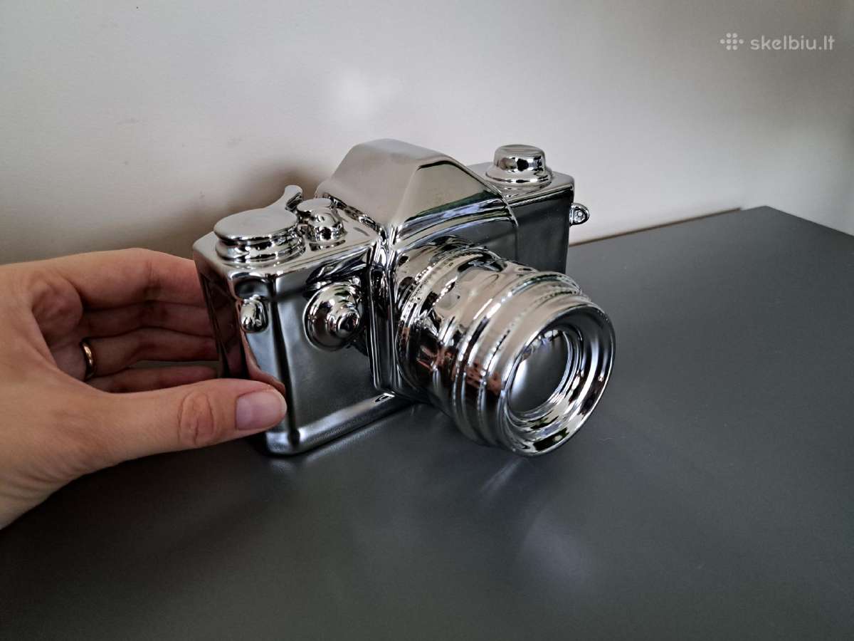 Vintažinis dekoratyvinis keraminis fotoaparatas - nuotraukos Nr. 5