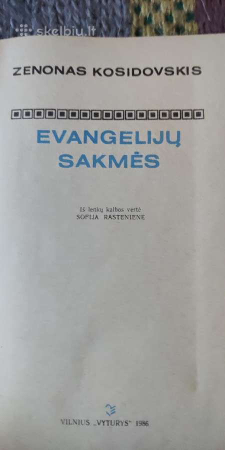 Knyga "Evangelijų sakmės" - nuotraukos Nr. 2