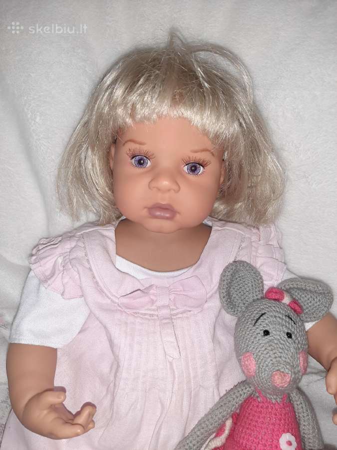 Kolekcinė lėlė reborn Maria,65 cm - nuotraukos Nr. 5