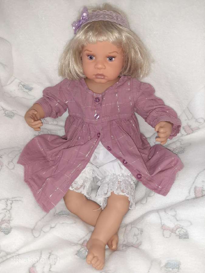Kolekcinė lėlė reborn Maria,65 cm - nuotraukos Nr. 8