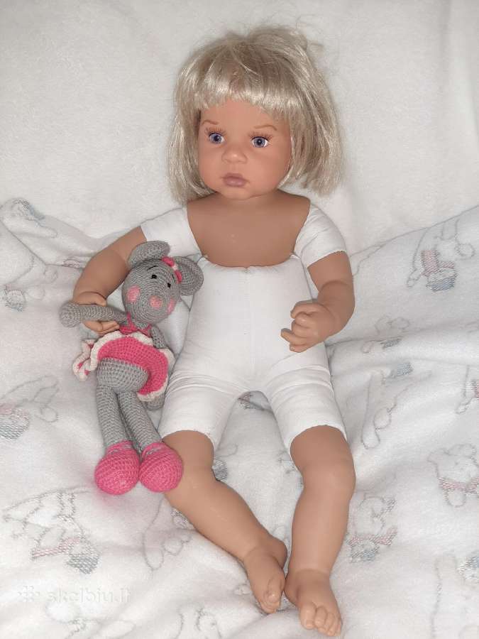 Kolekcinė lėlė reborn Maria,65 cm - nuotraukos Nr. 12
