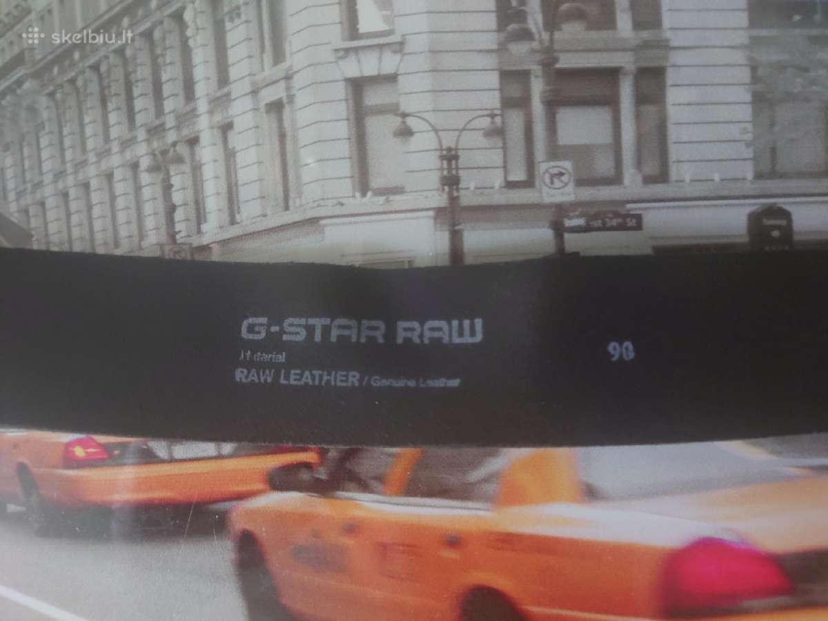 Odinis diržas g-star Raw. Unisex. - nuotraukos Nr. 3