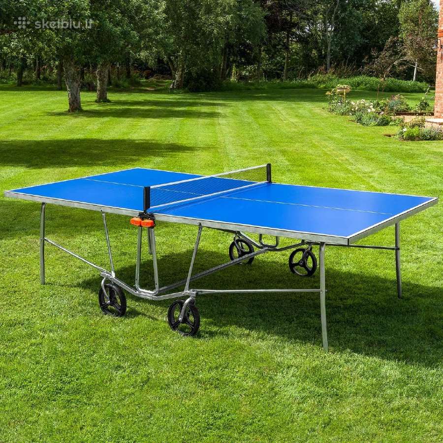 Stalo teniso stalas Bilaro Sunny Outdoor, mėlynas - nuotraukos Nr. 4