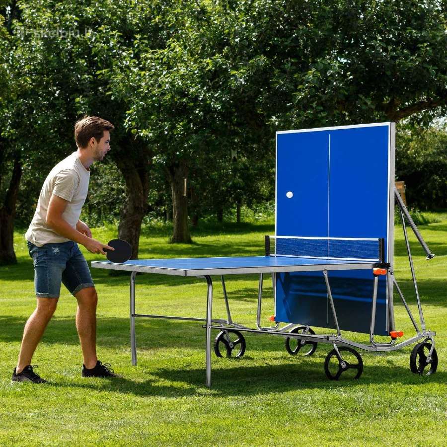 Stalo teniso stalas Bilaro Sunny Outdoor, mėlynas - nuotraukos Nr. 6