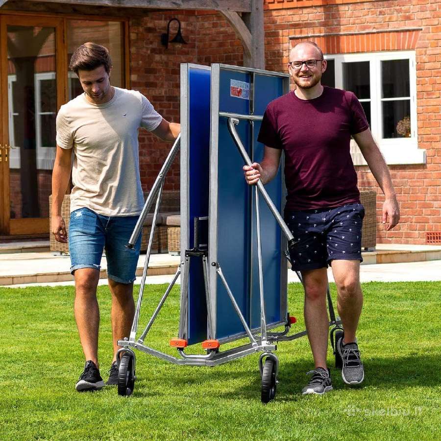 Stalo teniso stalas Bilaro Sunny Outdoor, mėlynas - nuotraukos Nr. 9