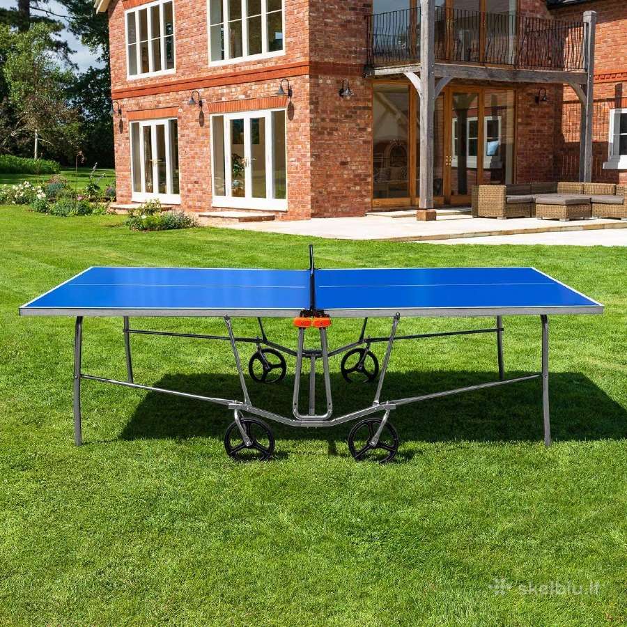 Stalo teniso stalas Bilaro Sunny Outdoor, mėlynas - nuotraukos Nr. 11
