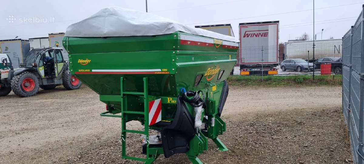 Trąšų barstytuvai Donder Cgsa 4000 - nuotraukos Nr. 18