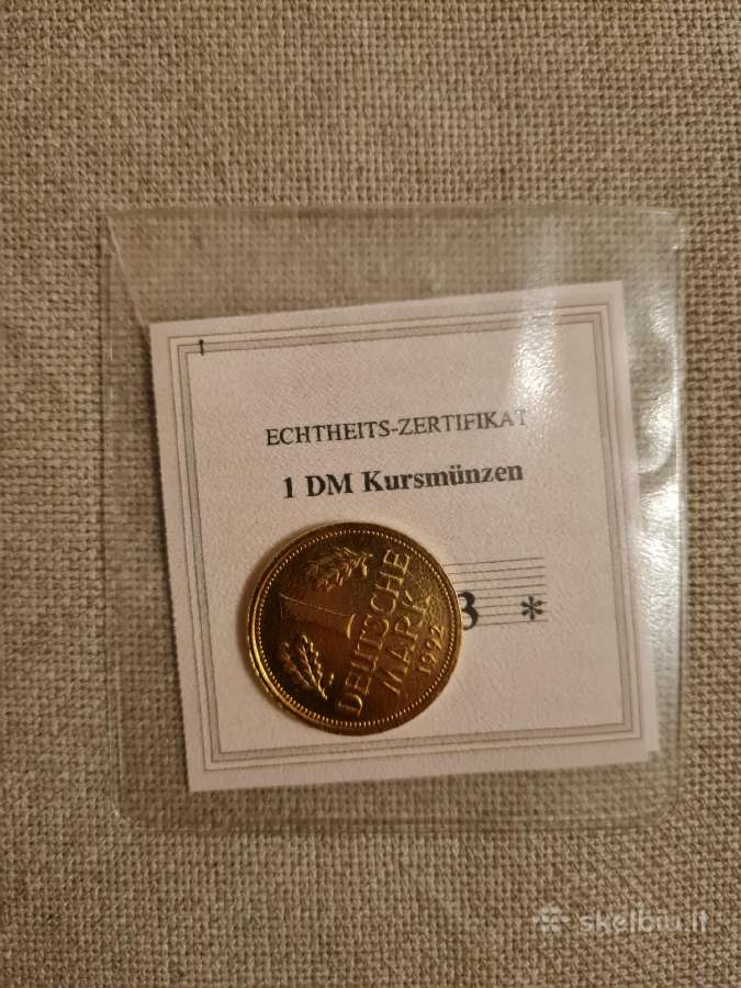 Paaksuota kolekcinė vokietijos markė