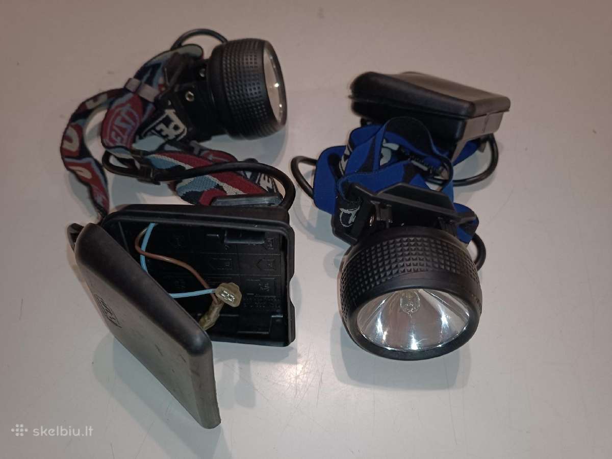 2 Petzl prožektoriai- žibintuvėliai ant galvos - nuotraukos Nr. 4