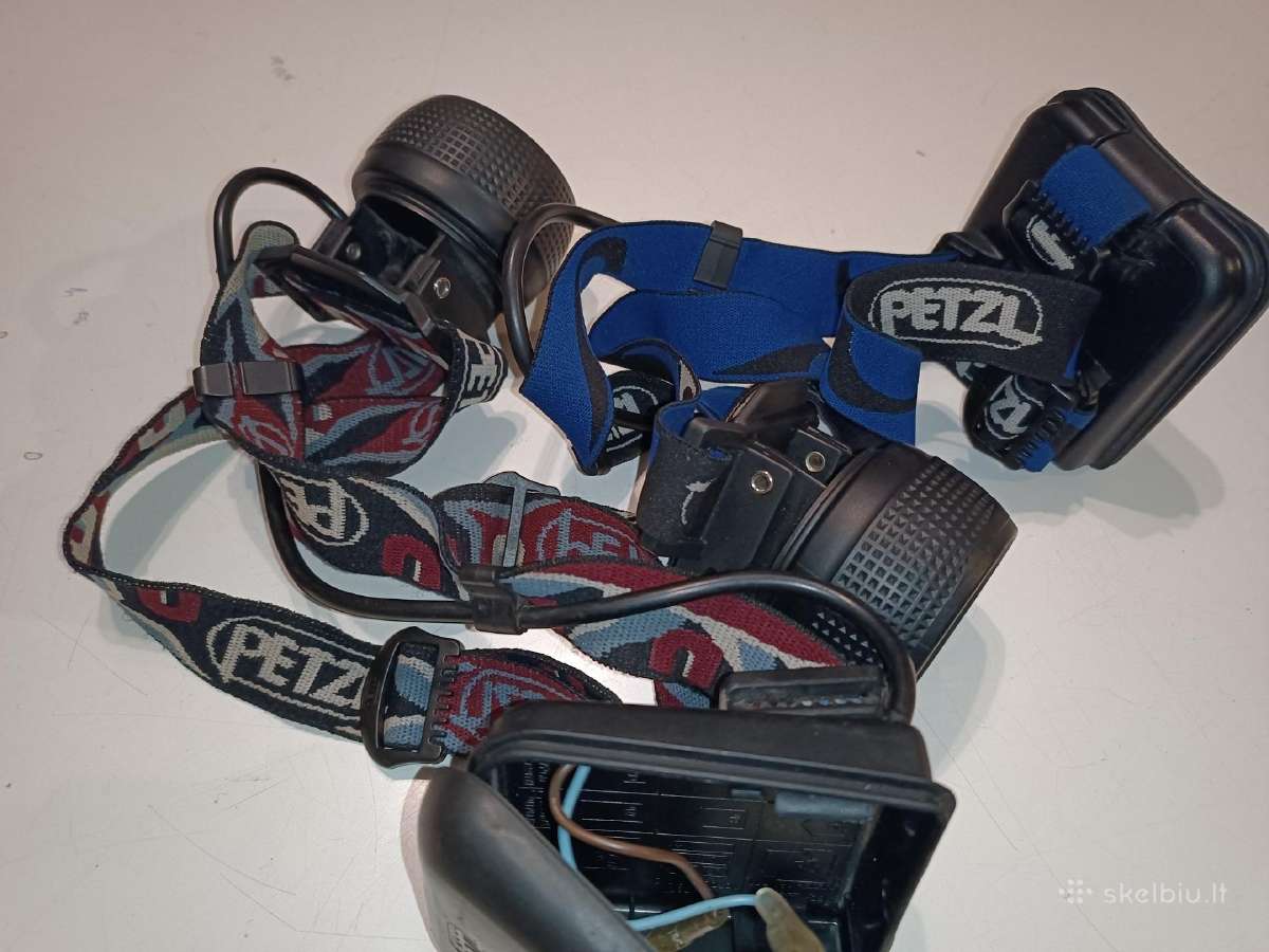 2 Petzl prožektoriai- žibintuvėliai ant galvos - nuotraukos Nr. 6